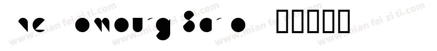 The Hamburg Script字体转换